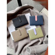 Kangaroo passport clip female passport protection cover travel passport bag ID storage multi-function card bag portable khaki