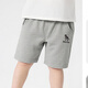 Uniqkuku [same style in the mall] Boys summer sports shorts new style children's small children's mid-sized pants baby suit summer U15781 dark blue 120 cm
