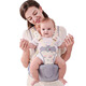 JCZS German waist stool baby lightweight four-season baby holding artifact belt breathable multi-function baby hugs and sits on the bench fresh green-breathable style (not tied to neck)