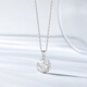 Chao Acer PT950 platinum pendant birthday gift pricing Platinum XPP40000750 single pendant about 1.85g