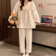 Mrs. Feng Xun Sili kann im Frühling, Herbst und Winter ihren Pyjamas draußen für Frauen tragen