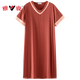 Yalu 2025 Nouvelle nuit de nuit pyjamas de pyjamas d'été de glace de glace haut de gamme