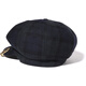 MR.BATHING APE accessories ape beard metal clip twill newsboy hat 180302N dark blue NYX one size F