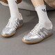 Adidas (adidas) klee Frauenschuhe 2025 Neues Sambaog -Freizeitboardschuhe der Schulung Schuhe Jr0035 Offizieller authentischer IH4882/White 38.5