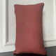 Chenxiang echtes Leder mit großer Kissenschicht Kuhspur Nordic Festkissen Volltülenkissen Rückenlehre D691 Graue doppelseitige Kopfschicht Cowdhide 55x32cm Lederhülle + Kissenkissen Kissen Kissen Hülle