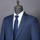 Wirpta high-end brand suit men's autumn and winter new worsted 100 wool business formal banquet dress wedding blue (spot delivery) M 170