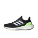 阿迪达斯 （adidas）/adidasPureboost23减震防滑耐磨男子舒适跑鞋IF4840官方旗舰 黑绿IF9657 40.5