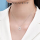 Zokai platinum pendant PT950 sugar cube, crushed ice, fashionable and versatile birthday gift, about 1.6g D12368
