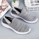 
Four Seasons Old Man Shoes Mesh Breathable Large Size Walking Shoes Two-Wear One-Part Shoes Parents Shoes Heels Bun Toe Half Slippers XE-9901 Purple 41