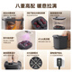 
Midea foot bath tub sterilization foot bathtub fully automatic massage foot bath basin physiotherapy fumigation warm bubble spray Teacher's Day gift birthday gift for boyfriend and girlfriend elder ZL310 deep space gray