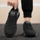 Dieselben Markensportschuhe für Männer im Sommer Neues Mesh atmungsaktiven schockabsorbierenden Laufschuhen fliegende Geruchssichere Kleidung-resistente Maschenschuhe AC3888 Black 43