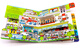 Playtown Series Airport Flip Book Airporta Lift-the-Lap English Original Bilderbuch Kinder Flughafen Flugzeug Popular Science Cardboard Buch Spaß Transport Aufklärung Kognition Englisch Word Lernen