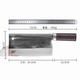 Lu Sledgehammer shell steel 1.2 Jin Jin is equal to 0.5 kg. Hot style hand-forged kitchen knife for chopping and cutting dual-purpose commercial household old craftsman chopping knife