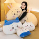 Chiikawa Jiyakawa Puppen, Little acht Kissen, USAqi Doll Plüschkissen, selbstironisches Bärengeburtstagsgeschenk, USAqi-Kissen [kleiner 35 cm] Stoffpuppe Plüschspielzeug 520 für Freundin und Liebhaber