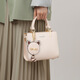 CALVIAKRIM2025 new four-season women's crossbody shoulder bag light luxury versatile high-end fashion trendy leather bag handbag beige white
