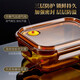 乐扣乐扣玻璃饭盒微波炉加热专用碗上班族带饭便当餐盒水果密封分隔保鲜盒 (带饭套装)长三分隔1050ml+保温