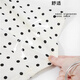 Ono Seven Days White Polka Dot Prentle для женщин весной и летом 2025 г. Новое маленькое обтягивающее французское воротничко