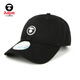 Accesorios de la tienda insignia de AAPA Man insignia del hombre bordado de bordado sólido tapa de béisbol de béisbol Cap 4865xxl bkx/negro F de un solo tamaño