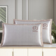 Caja de almohada de seda de hielo de verano de Summer XI Caja de almohada de almohada de almohada de almohada de verano de dos lados de doble cara Casa de almohada de ratán individual para adultos un par Vínculos de hielo 679-7 Funda de almohada de bosque morado (un par) x '48cm*74cm
