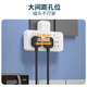 飞利浦（PHILIPS）品字形转换插头/插座转换器/一转三分控/多功能插座扩展/无线插板/插排扩展器
