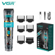 VGR695理发器电推剪批发液晶数显透明发廊专业油头电动剃头电推子 V-695+V-961+V-352