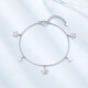 Chao Acer Broken Ice Star Platinum Bracelet PT950 Sparkling Platinum Bracelet Birthday Gift for Women Price Chain length is about 16cm + tail chain, including labor cost 380 yuan 3.35g