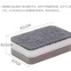 Double-sided multi-functional gray and white dishwashing pot decontamination strong sponge wipe scouring pad kitchen artifact magic scrubbing dishcloth dishwashing sponge double-sided * 3 pieces