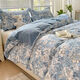 Internet celebrity style student dormitory cotton quilt cover single piece four seasons new pure cotton double quilt cover single bedding autumn Yaxi blue cotton comfortable and skin-friendly 180*220cm quilt cover + pillowcase pair