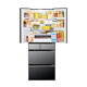 Hitachi (HITACHI) refrigerator 617L imported from Japan, vacuum preservation, automatic ice making, embedded, household, large capacity, double cycle, embedded R-HW620RC R-HW620RC 617L crystal mirror color (X)