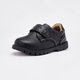 David Bella children's boys' leather shoes British style girls' black small leather shoes medium and large children's autumn