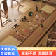 LuodaBAN (LUODABAN) Thousand Miles Jiangshan Tu Table Flag Tea Table New Chinese-style Zen Tea Table Padding Cloth Absorbent Tea Table Table Cloth Long Strip Jingxin-NG-12048 30*120cm [Thickened and anti-slip]