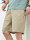 Tommy Kelly American Authentic Summer Pure Cotton Fünf-Punkte-Shorts lässig und vielseitig lose Strandhosen Herren-Trend 9215 Dunkelblau Farbe + 9215 Bohnengrün 4xl (Empfohlen 180-200 Jin [Jin gleich 0,5 kg]))