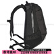 始祖鸟（ARC'TERYX）简约百搭时尚聚酰胺背包双肩包男女情侣款黑色时尚潮流百搭经典背 黑色