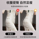 MEIYA Ice Silk High cintura y caderas sin rastros y fuertes bragas herméticas para mujeres con panza pequeña, con forma de cuerpo antibacteriano Summer New Style Grey XL (adecuado para 105-130Jin [Jin equivale a 0.5 kg])