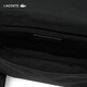 Lacoste Crocodile français Hommes and Women Même modèle 25 automne Nouvelle mode simple Pack postal polyvalent nu4865ne 000 / noir