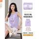Pyjamas modal pour les femmes à l'été 2025 Nouveau gilet Sans manches avec un poitrine de coton intégré de coton grande taille pour l'usure à l'extérieur de FY9859 L