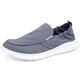 Los nuevos zapatos de lona de primavera de Hailan Home para 2025 bajo la casa de Shanghai Home Men's Casual Shoes for Men son transpirables y funcionan viejos 881 Negro 39