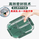 
Binna glass lunch box can be microwave-heated special bowl partition with lunch box office worker student bento box freshness box Xinghailan 3 partition 1050ml + tableware set
