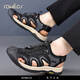 Rowilcs Sandals masculin 2025 Été Nouveau extérieur décontracté semelle douce de patauge