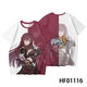 Benghua 3T-Shirt, Sommer mit kurzärztem, zusammengedrucktem 3D-Top-Top für Grund- und Sekundarschüler und Jugendliche, Shi Yuqiluo TXU4882 5XL für Gewicht 170-190jin [Jin gleich 0,5 kg]