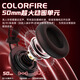 Colorful (Colorful) Colorful E-sports professional model 7.1+EQ tuning Head-mounted gaming wired headset desktop computer notebook microphone noise reduction chicken listening sound positioning USB H10 PRO Knight Black upgraded e-sports model essential for e-sports games