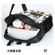 XMSJ Tomb Raiders 'Chronicles Peripheral Black Blind Herren Cram Bag Boys' Affairs 'Affairs' Affairs Bag Hausaufgabe Handtasche Frauenbuchtbuchtbeutel Junior High School Schüler Tutoring Bag Canvas Bag Kinderkunsttasche Handtasche (große Kapazität Leinwand wasserdichte Cram -Bag) QQ16869