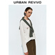 UR2025 Herbst Neue Frauenkleidung Fashion Casual Graffiti gedruckt runden Hals langärmelig T-Shirt UWH450063 Buch White S