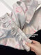 Orende French High-End Hellokitty Ice Silk Pyjamas für Frauen im Sommer kann neuer Stil im Internet im Internet-Promi-Kleidungsstil FY-3937 [Kurzärärmel-Shorts] 2xl [Empfohlen 135-145jin [Jin gleich 0,5 kg]] getragen werden.