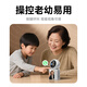 Sibixi 4g lifetime traffic-free intelligent AI surveillance camera can communicate with home two-way video call surveillance mobile phone remote with 360-degree screen without blind spots Home monitor