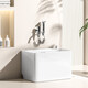 
Balcony mop pool Large rectangular ceramic mop pool Small bathroom household floor washing mop basin mop sink 1049 glaze 49*38+ no faucet
