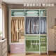Lin's home segmented wardrobe large wardrobe door to top home master bedroom finished wardrobe furniture ENF main material TR2D