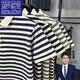 罗蒙（ROMON）全棉男士t恤男2025夏季新款透气排汗凉感高端抗皱免烫翻领衬衫男 9906-咖色 2XL 180建议150-170斤