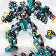 
Lego 2025 building blocks, two transformed mechas, diamond pillars, assembled toys, boys gift, crushing the gods (844 particles)