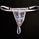 TTPMER Transparent en maille transparente et en pp exposé à la hanche Trendy et créatif Men de sous-vêtements pour hommes sexy et séduisants T-trousseurs en T-Jeais (veuillez noter ou payer le paiement et le contacter l'enregistrement 3 éléments S
